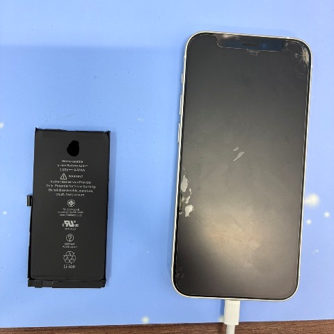 iPhone12mini バッテリー交換